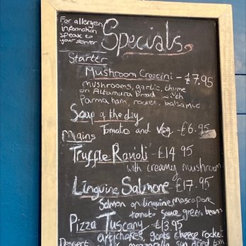 Marzano Italian - Tonight's Specials, pizza Tuscany looks good! - Italian Near Me - York, YOR