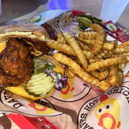 Dave's #4 1 Slider with Fries