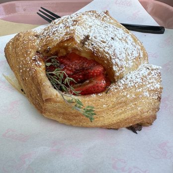 Circle Coffee - Strawberry goat cheese pastry ( out of 5) - Coffee & Tea Near Me - Topeka, Kansas