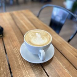 Symphony Coffeehouse - Honey lavender latte