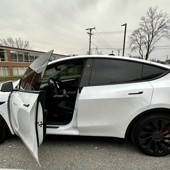 Premier Tint Pros - Tesla Model Y - Car Window Tinting Near Me - Oswego, Illinois