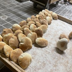 Alwatan Bakery - Freshly made daily PITA BREAD AND NOUN BREAD,
As will other sweets and Zatar/cheese/spinach/meat/pizza/hotdog wrap.