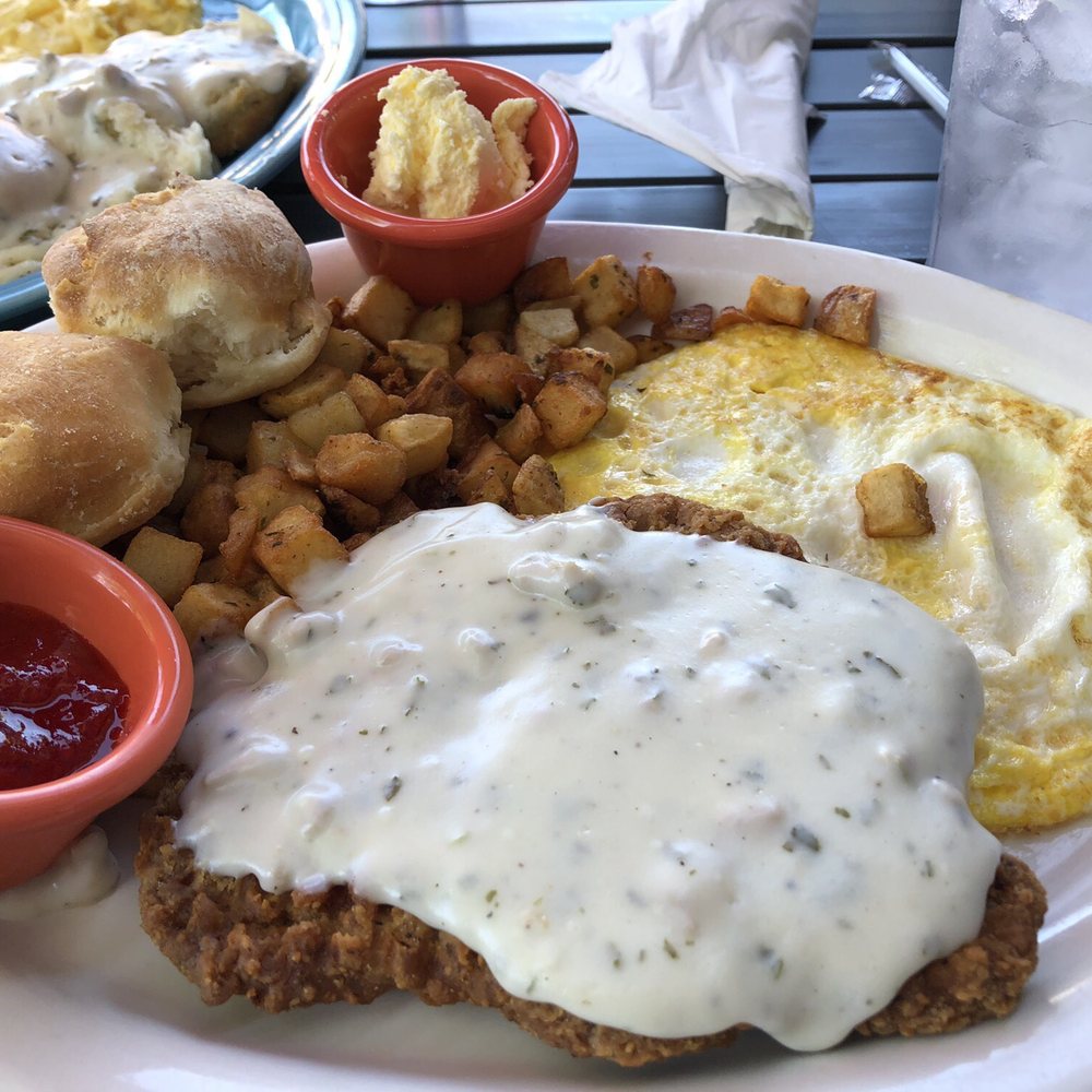 Biscuits Cafe - Chicken Fried Steak and Country Potatoes - Breakfast & Brunch Near Me - Glendale, Arizona