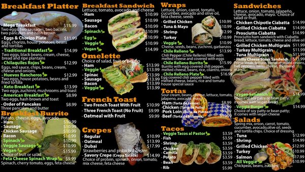 Menu photo 1 D’Todo Natural Bell, CA