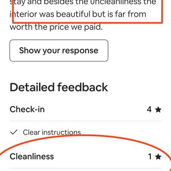 House of Hampton - Poor review by guest - Home Cleaning Near Me House of Hampton - Poor review by guest - Home Cleaning Near Me