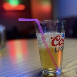 Babes - How can you go wrong in a bar with mixed drinks that come with bendy straws?
