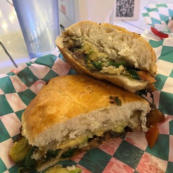 Masa y Más - Mushroom Torta - Tacos Near Me - Austin, Texas