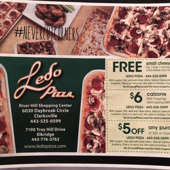 Ledo Pizza - Pizza Near Me - Elkridge, Maryland