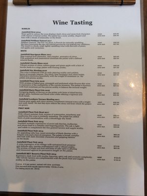 Menu photo 1 Amisfield Bistro Lake Hayes, OTA Menu photo 1 Amisfield Bistro Lake Hayes, OTA