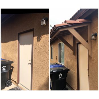 Handyman Jordan - Awning: Before & After pic - Handyman Near Me