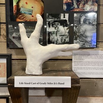 Graveface Museum - Grady Stile Jr hand cast - Museums Near Me - Savannah, Georgia Graveface Museum - Grady Stile Jr hand cast - Museums Near Me - Savannah, Georgia