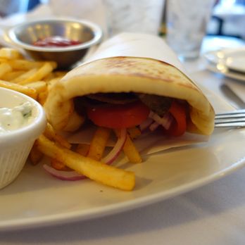Greektown - Gyro with fries - Greek Near Me - Phoenix, Arizona