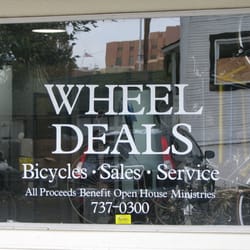 Wheel Deals Bicycles - Visit us at the retail shops on W. 13th Street in Vancouver, WA located on the Open House Ministries campus.