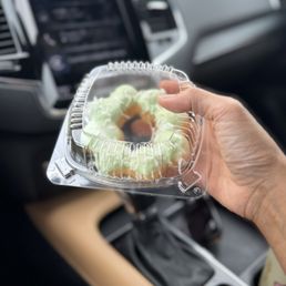 Strawberry Mochi Donut