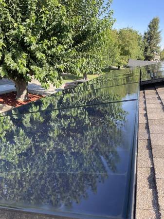 Slide of Foothills Solar Cleaning