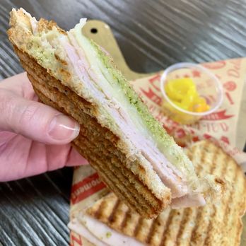 Red Canyon Cafe - Turkey, Cheese & Pesto Panini - Coffee & Tea Near Me - Scottsdale, Arizona