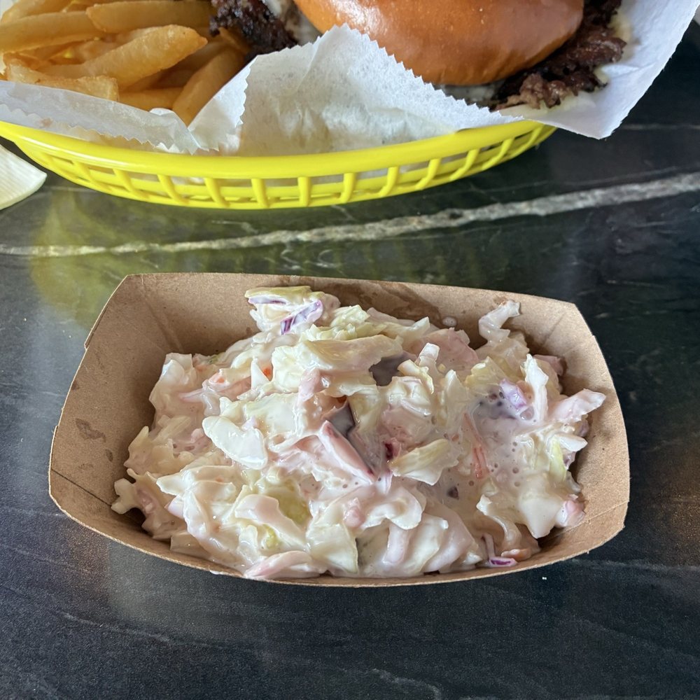 The infamous five dollar tray of coleslaw The infamous five dollar tray of coleslaw