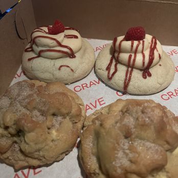 Crave Cookie - Raspberry Cheesecake - Desserts Near Me - Clovis, California