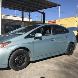 Our 2015 Prius with fresh tires, and new struts. Our 2015 Prius with fresh tires, and new struts.