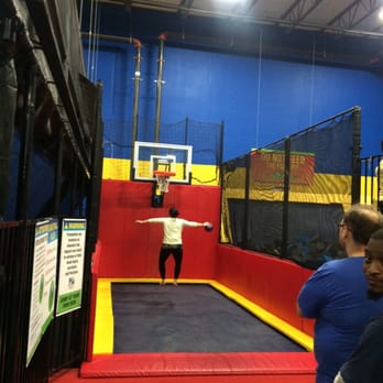 Sky High Sports Niles - Jumping to make a dunk - Recreation Centers Near Me - Niles, Illinois Sky High Sports Niles - Jumping to make a dunk - Recreation Centers Near Me - Niles, Illinois