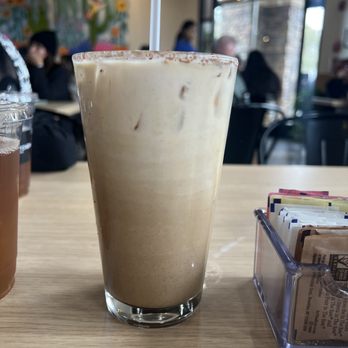 Gina's Kitchen +Catering - Spanish iced latte - Breakfast & Brunch Near Me - Rancho Cucamonga, California Gina's Kitchen +Catering - Spanish iced latte - Breakfast & Brunch Near Me - Rancho Cucamonga, California