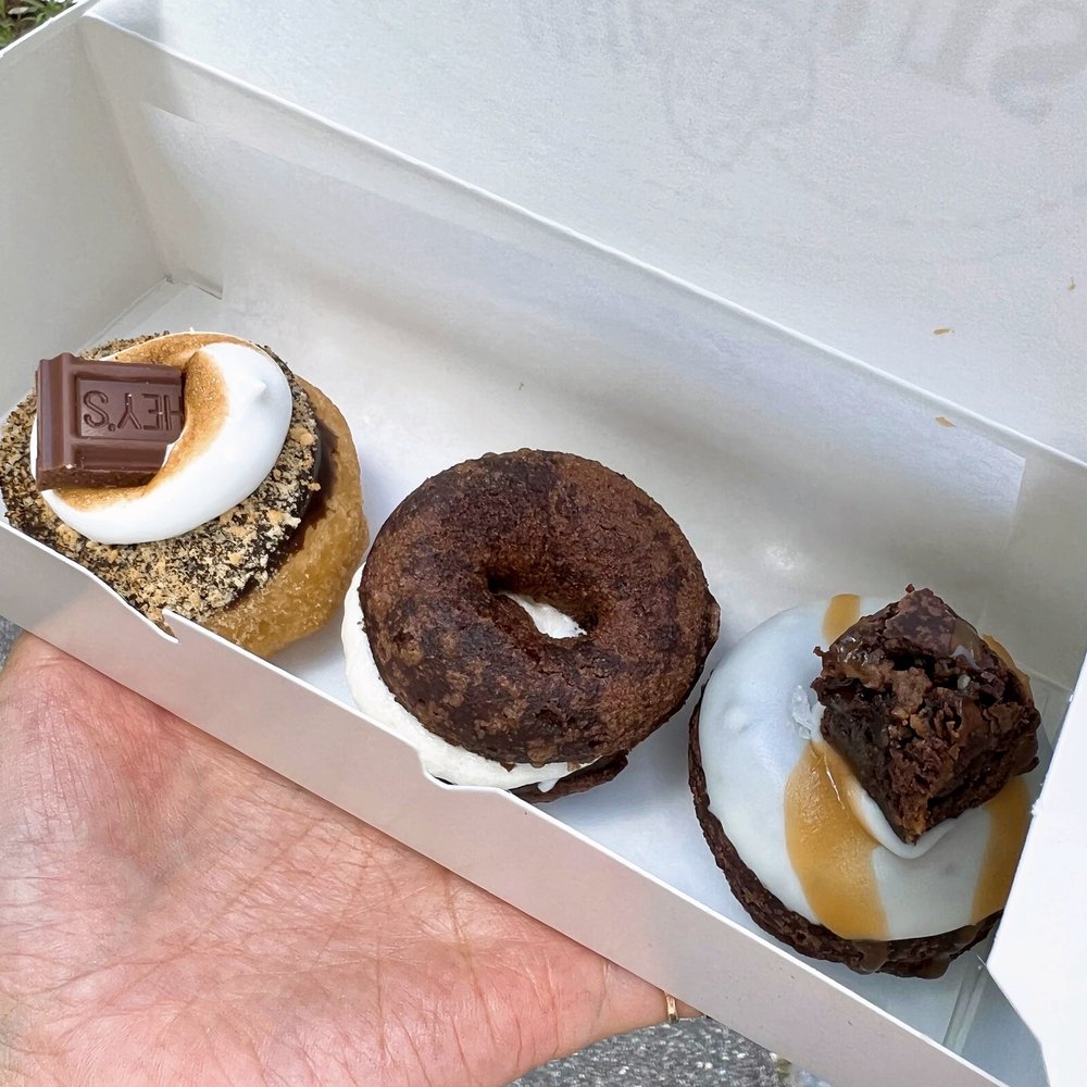 Satellite Doughnuts Logo