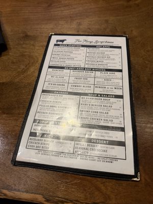 Menu photo 1 Five Marys Burgerhouse Fort Jones, CA