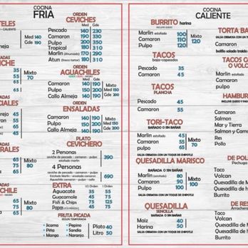 El Camaron Express - Menu - Seafood Near Me - Puerto Vallarta, JAL El Camaron Express - Menu - Seafood Near Me - Puerto Vallarta, JAL