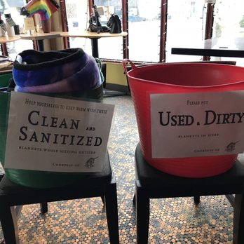 Just Bob. - Clean and Sanitized Unicorn Blankets for use outdoors. Saved me today in the cold! Chuck in the used bucket when done. Love! - Cafes Near Me - Portland, Oregon Just Bob. - Clean and Sanitized Unicorn Blankets for use outdoors. Saved me today in the cold! Chuck in the used bucket when done. Love! - Cafes Near Me - Portland, Oregon
