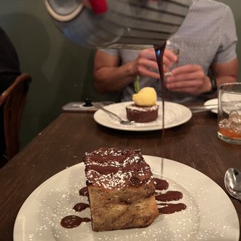 Via Cannuccia - Banana Nutella bread pudding - Breakfast & Brunch Near Me - Boston, Massachusetts Via Cannuccia - Banana Nutella bread pudding - Breakfast & Brunch Near Me - Boston, Massachusetts