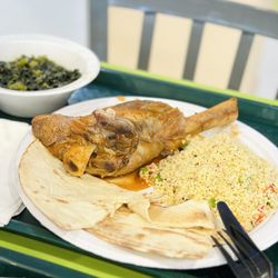 Lamb Shank Plate