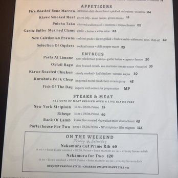 The Cutlery - Main menu - Steakhouses Near Me - Honolulu, Hawaii The Cutlery - Main menu - Steakhouses Near Me - Honolulu, Hawaii