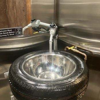 Ford's Garage Boynton Beach - Tire sinksin the ladies room... - Comfort Food Near Me - Boynton Beach, Florida Ford's Garage Boynton Beach - Tire sinksin the ladies room... - Comfort Food Near Me - Boynton Beach, Florida