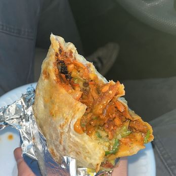 Angel's Tijuana Tacos - Al Pastore queso burrito - Tacos Near Me - Los Angeles, California Angel's Tijuana Tacos - Al Pastore queso burrito - Tacos Near Me - Los Angeles, California