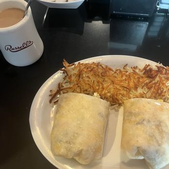 Russell's - Ultimate Breakfast Burrito - American Near Me - Pasadena, California Russell's - Ultimate Breakfast Burrito - American Near Me - Pasadena, California