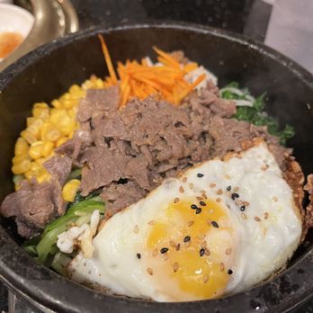 The Seoul - Bim bim bop in a hot stone bowl - Korean Near Me - Ann Arbor, Michigan The Seoul - Bim bim bop in a hot stone bowl - Korean Near Me - Ann Arbor, Michigan