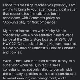 Angry complaint about phone not being unlocked