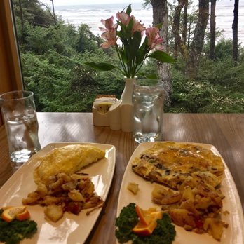 Ocean Crest Restaurant - Excellent view and an excellent breakfast! The Dungeness crab omelet is melt in your mouth good. - Seafood Near Me - Moclips, Washington