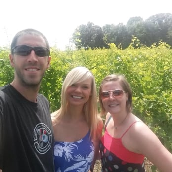 Watertower Winery - The six wineries tour group, also known as my girlfriend Jami & sister Holly! - Wine Tasting Room Near Me - Ste. Genevieve, Missouri
