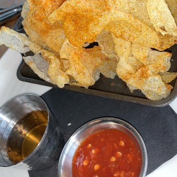Stillwater - Vegan Pork Rinds (Very Dry and not much flavor) - Cocktail Bars Near Me - Boston, Massachusetts