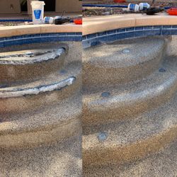 Pool Buddies - Pebble repair