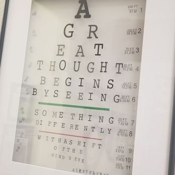 Valley Optometry Eyecare - Excited about the new shades that we just bought! I digged the Albert Einstein quote frame - Optometrists Near Me - Reseda, California