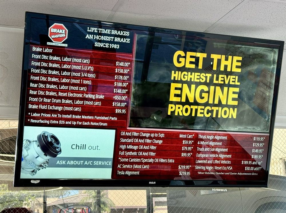 BRAKE MASTERS Updated October 2024 14 Photos & 100 Reviews 9530