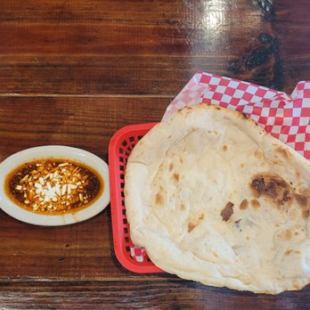 Jerusalem Grill - Nann bread with house dip - Mediterranean Near Me - San Antonio, Texas Jerusalem Grill - Nann bread with house dip - Mediterranean Near Me - San Antonio, Texas