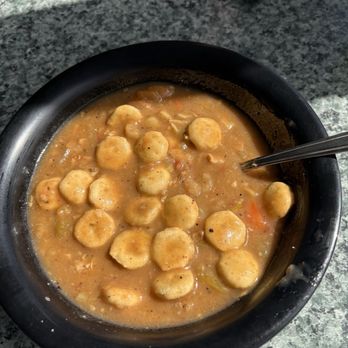 Casey Key Fish House - Seafood gumbo we added the crackers delicious - Seafood Near Me - Osprey, Florida Casey Key Fish House - Seafood gumbo we added the crackers delicious - Seafood Near Me - Osprey, Florida