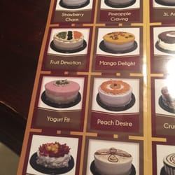 Capricious Cake Shop - Menu