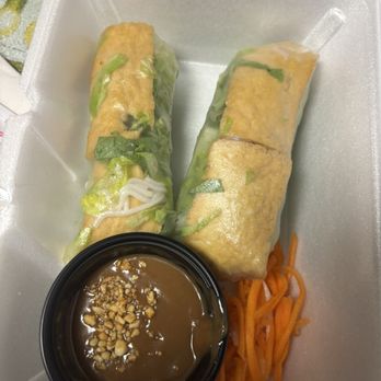 Phở Boca - A4. Vegetarian Summer Rolls, 2 Rolls - Vietnamese Near Me - Boca Raton, Florida Phở Boca - A4. Vegetarian Summer Rolls, 2 Rolls - Vietnamese Near Me - Boca Raton, Florida