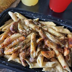 Rasta Pasta with Jerk Chicken