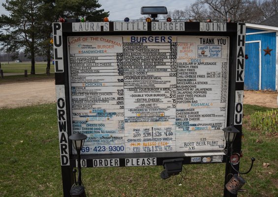 Menu photo 1 Laura's Little Burger Joint Decatur, MI