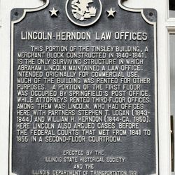 Lincoln Herndon Law Office - Signage
